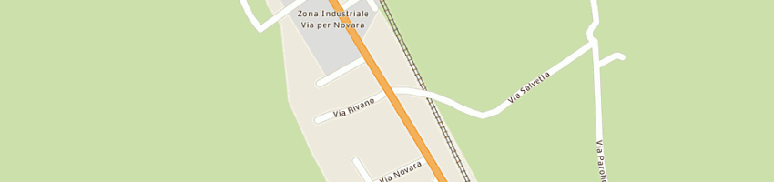 Mappa della impresa arte legno a BORGOMANERO