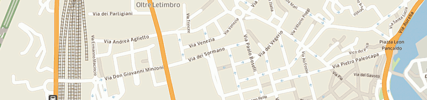 Mappa della impresa fernando mauro a SAVONA