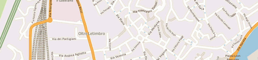 Mappa della impresa studio ecografico e senologico srl a SAVONA