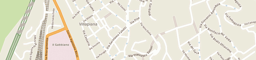 Mappa della impresa il portale degli artisti di vilardo gabriele a SAVONA