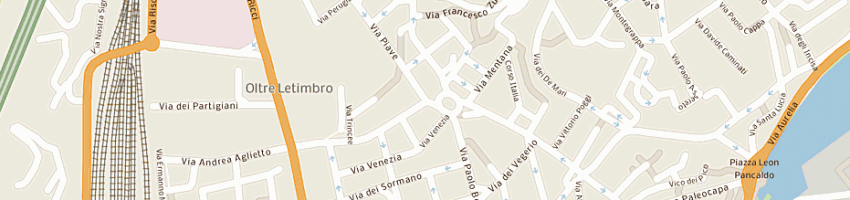 Mappa della impresa centro ottico ligure snc di olia alberto e drai clara a SAVONA