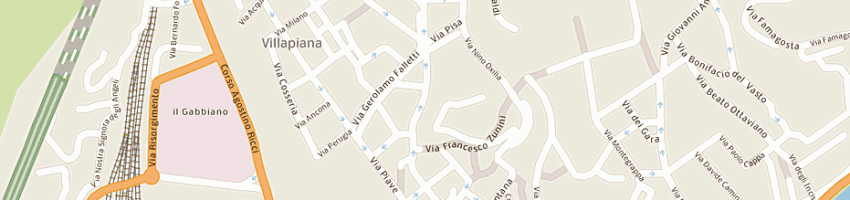 Mappa della impresa artilux a SAVONA