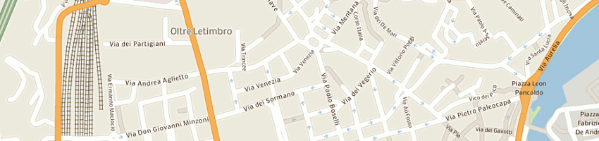 Mappa della impresa becchetti a SAVONA