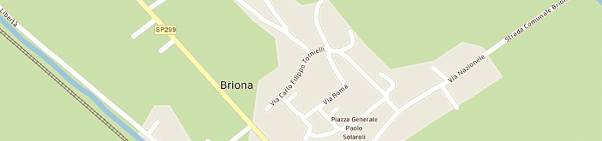 Mappa della impresa riso fossati di fossati fausto a BRIONA