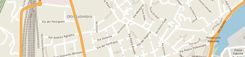 Mappa della impresa franco roberto a SAVONA