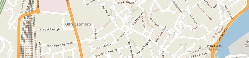 Mappa della impresa sestina di penna maria a SAVONA