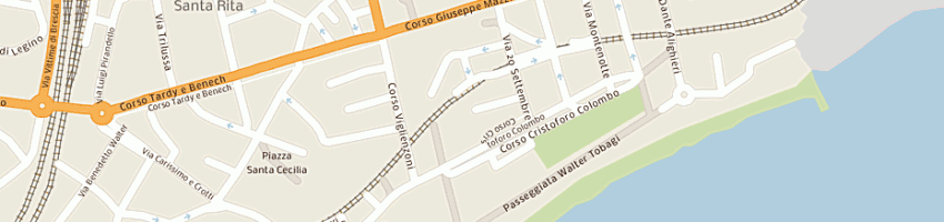 Mappa della impresa capurro renato a SAVONA