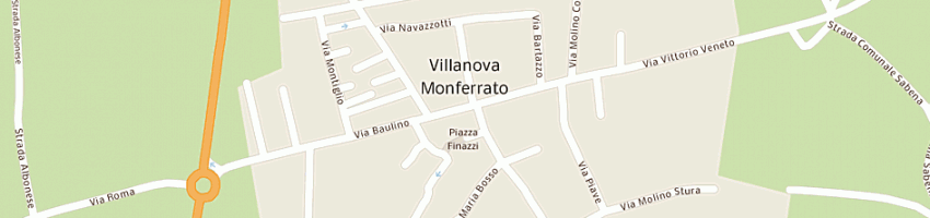Mappa della impresa pavan silvia a VILLANOVA MONFERRATO