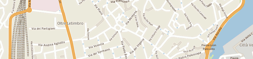 Mappa della impresa goso claudio a SAVONA