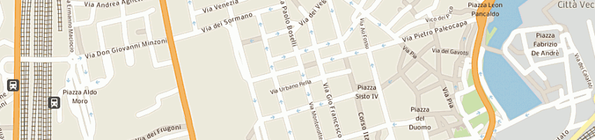 Mappa della impresa studio orsi dei raggmorsi dorsi mricci commercialisti a SAVONA