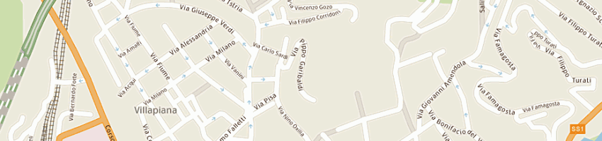 Mappa della impresa tomasin loris a SAVONA