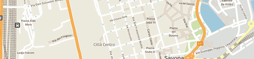 Mappa della impresa cea costruzioni euroedili artigiane a SAVONA