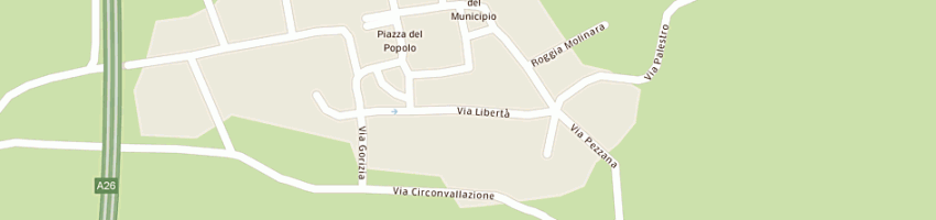Mappa della impresa ferraris piero a PRAROLO