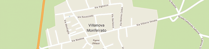 Mappa della impresa happy tour srl a VILLANOVA MONFERRATO