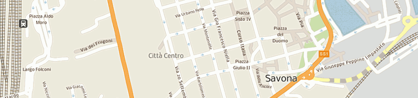 Mappa della impresa berio giulio a SAVONA