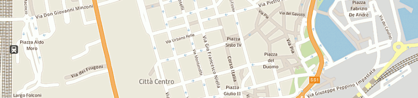 Mappa della impresa fm sas di raco monica e c a SAVONA