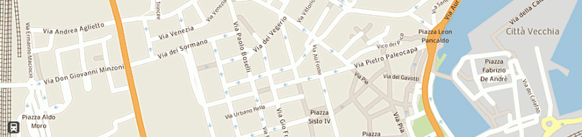 Mappa della impresa la notizia societa' in nome collettivo di salvo giancarlo e c a SAVONA