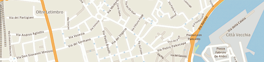 Mappa della impresa gabbaria mistrangelo archpasquale e luisa studio associato a SAVONA