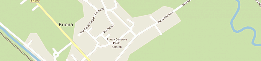 Mappa della impresa studio dentistico dott castioni flavio flavio a BRIONA