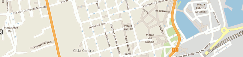 Mappa della impresa levrero avv roberto a SAVONA