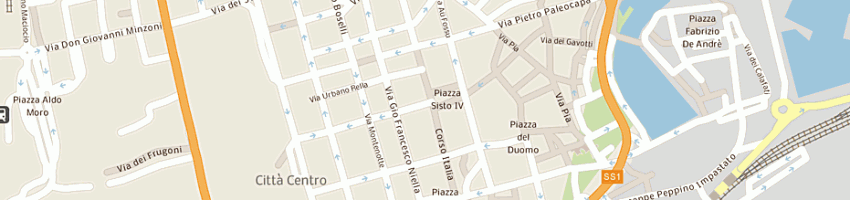 Mappa della impresa dewel sas di folco marco e c a SAVONA