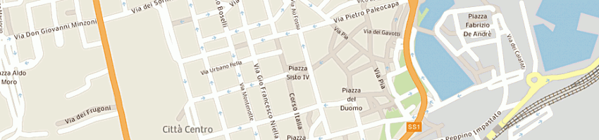 Mappa della impresa wp store a SAVONA