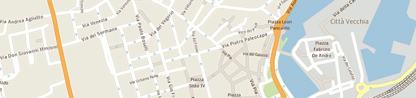 Mappa della impresa il faggio societa' cooperativa a SAVONA