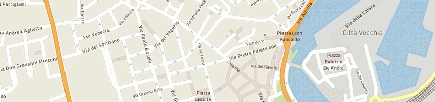 Mappa della impresa les fammes di gibertini l e dodino s snc a SAVONA