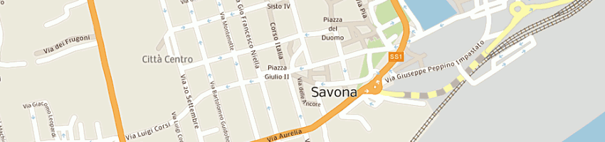 Mappa della impresa macri giuseppe a SAVONA