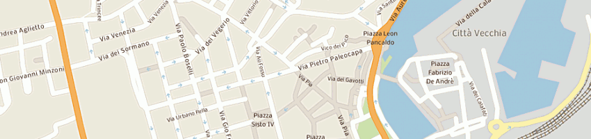 Mappa della impresa buscaglia giacomo a SAVONA