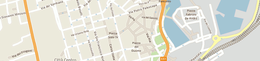 Mappa della impresa lepore giuseppe a SAVONA