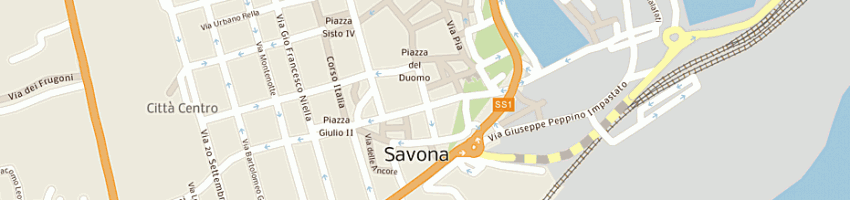 Mappa della impresa liceo classico e linguistico g chiabrera a SAVONA