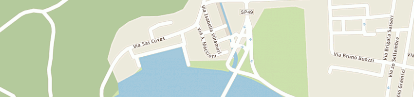 Mappa della impresa cossu umberto a BOSA