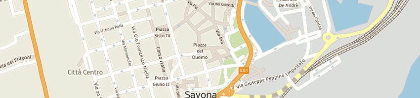Mappa della impresa bellandi cesare a SAVONA