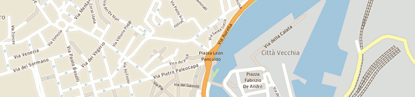 Mappa della impresa gestioni didattiche di attilio secondi a SAVONA