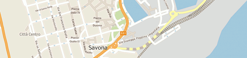 Mappa della impresa mafran snc di macri' antonio a SAVONA