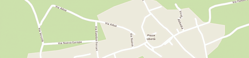 Mappa della impresa d'orio antonino a VERCELLI