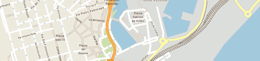 Mappa della impresa lo scaletto di doberti f e c sas a SAVONA