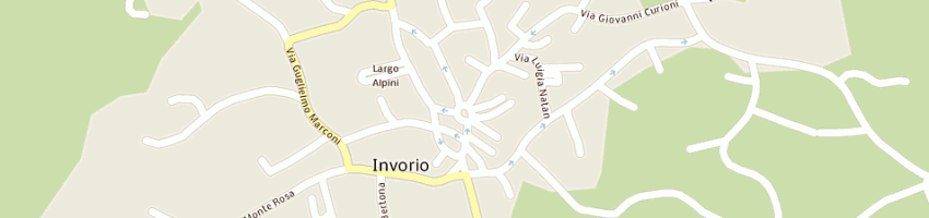 Mappa della impresa alliata gian carlo a INVORIO