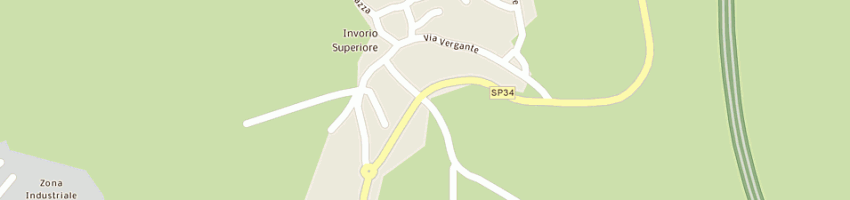 Mappa della impresa manzini gaudenzio a INVORIO
