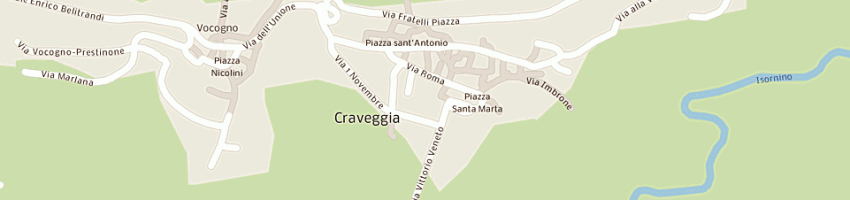 Mappa della impresa eredi di samonini innocente a CRAVEGGIA