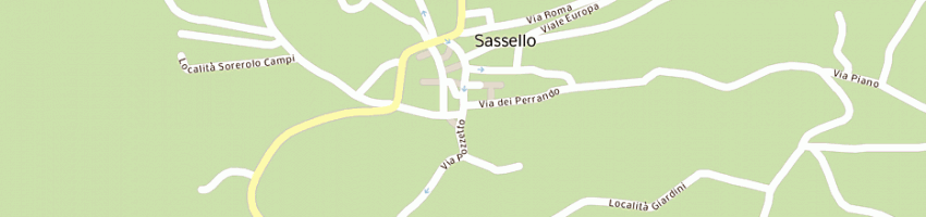 Mappa della impresa calzature sp di pesce simone e c snc a SASSELLO