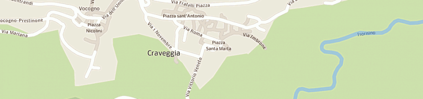 Mappa della impresa comune di craveggia a CRAVEGGIA