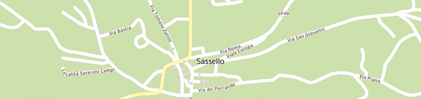 Mappa della impresa pasticceria garibaldi snc a SASSELLO