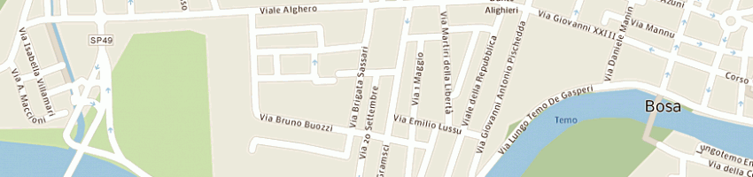 Mappa della impresa loi gino data input a ORISTANO