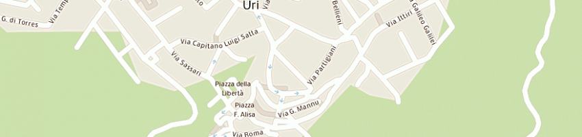 Mappa della impresa sechi antonio a URI