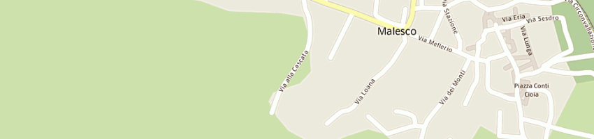 Mappa della impresa incaudo mario a MALESCO