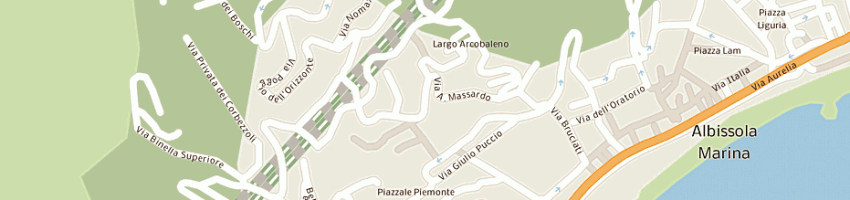Mappa della impresa studio radiologico essepi di salan d e c sas a SAVONA