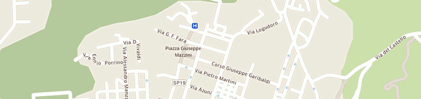 Mappa della impresa carta madeddu a BOSA
