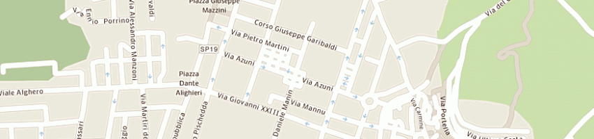 Mappa della impresa diana e nieddu (sdf) a BOSA